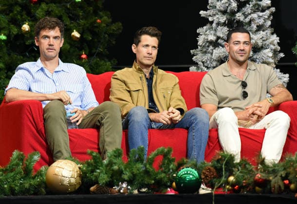 July 26, 2026, Dahlonega, Georgia, USA: Tyler Hilton, Drew Seeley, Jesse Matcalfe at Christmas in a Small Town, University of North Georgia Convocation Center, Dahlonega, Georgia July 26, 2026 Dahlonega USA  - ZUMAs380 20260726_zep_s380_081 Copyright: xDerekxStormx