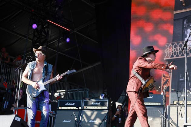 The Libertines, perform, live, at,Truck Festival, Hill Farm,Oxfordshire,UK, on 26 July 2026 Peter Doherty and Carl Barat of The Libertines,Perform Live at Truck Festival, Oxfordshire, UK, on 26 July 2026, Credit:David Wala Avalon England, Oxfordshire, Steventon  Copyright: xDavidxWalax xAvalonx 1119012284