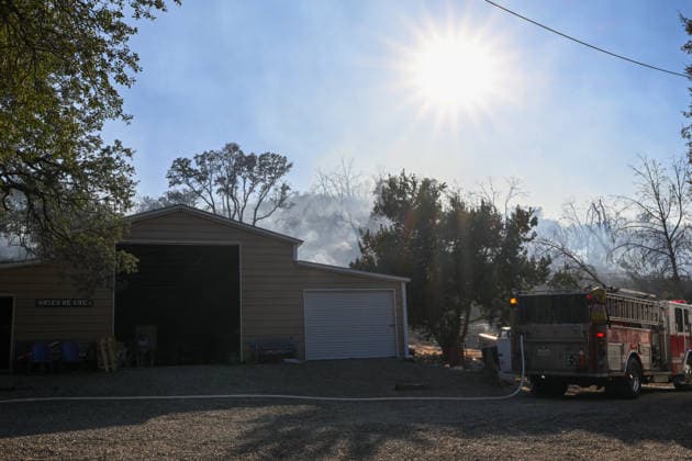 Mines Fire of wildfire continues in Santa Clara County of California SANTA CLARA COUNTY, CALIFORNIA - JULY 26: A view of burning area as crews battle with wildfire named as Mines Fire in Santa Clara County, California on July 26, 2026. Tayfun Coskun Anadolu California United States. Editorial use only. Please get in touch for any other usage.  Copyright: x2026xAnadoluxTayfunxCoskunx