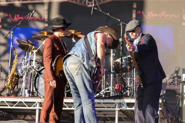 The Libertines, perform, live, at,Truck Festival, Hill Farm,Oxfordshire,UK, on 26 July 2026 Carl Barat, Peter Doherty and John Hassall of The Libertines,Perform Live at Truck Festival, Oxfordshire, UK, on 26 July 2026, Credit:David Wala Avalon England, Oxfordshire, Steventon  Copyright: xDavidxWalax xAvalonx 1119016313