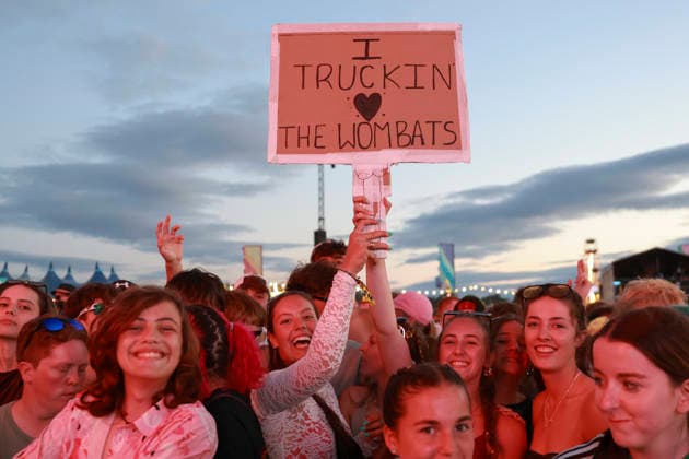 The Wombats, performs live, at,Truck Festival, Hill Farm,Oxfordshire,UK, on 26 July 2026 The Wombats, audience at Truck Festival, Oxfordshire, UK, on 26 July 2026, Credit:David Wala Avalon England, Oxfordshire, Steventon  Copyright: xDavidxWalax xAvalonx 1119021783