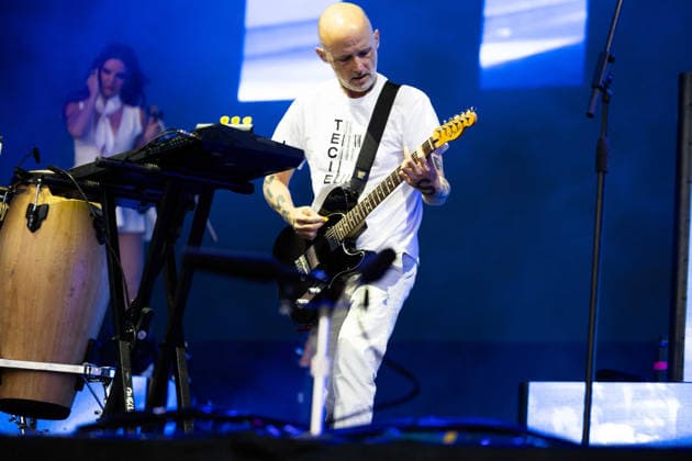 Headliner Moby on stage at ON THE BEACH Festival, Brighton on the 26TH JULY 2026 Headliner Moby on stage at ON THE BEACH Festival, Brighton on the 26TH JULY 2026, Credit:Sarah Weatherhead Laura Rose Avalon  Copyright: xSarahxWeatherheadx xLauraxRosex xAvalonx 1119040601