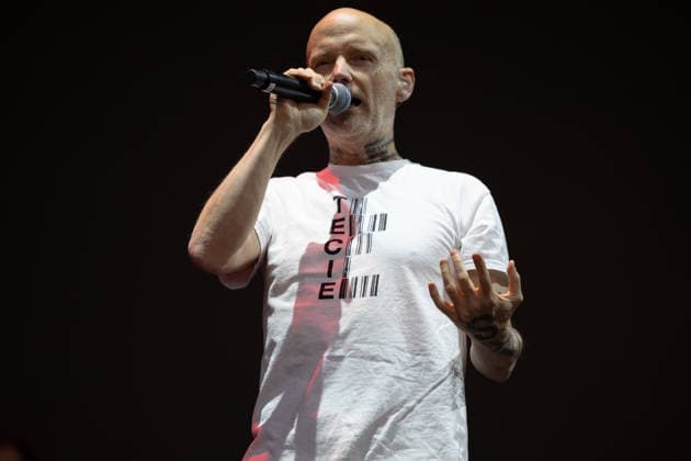 Headliner Moby on stage at ON THE BEACH Festival, Brighton on the 26TH JULY 2026 Headliner Moby on stage at ON THE BEACH Festival, Brighton on the 26TH JULY 2026, Credit:Sarah Weatherhead Laura Rose Avalon  Copyright: xSarahxWeatherheadx xLauraxRosex xAvalonx 1119040647