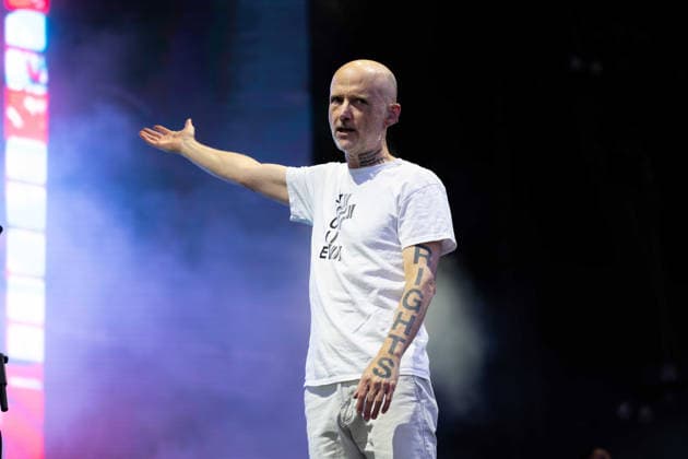 Headliner Moby on stage at ON THE BEACH Festival, Brighton on the 26TH JULY 2026 Headliner Moby on stage at ON THE BEACH Festival, Brighton on the 26TH JULY 2026, Credit:Sarah Weatherhead Laura Rose Avalon  Copyright: xSarahxWeatherheadx xLauraxRosex xAvalonx 1119040697