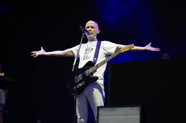 Headliner Moby on stage at ON THE BEACH Festival, Brighton on the 26TH JULY 2026 Headliner Moby on stage at ON THE BEACH Festival, Brighton on the 26TH JULY 2026, Credit:Sarah Weatherhead Laura Rose Avalon  Copyright: xSarahxWeatherheadx xLauraxRosex xAvalonx 1119040719
