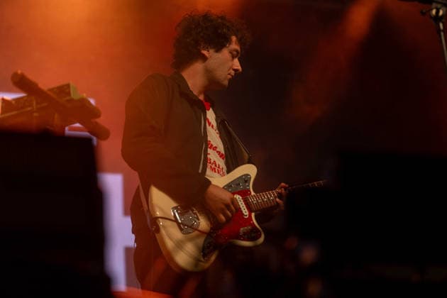 English Teacher in concert at Latitude Festival at Henham Park in Southwold, UK on 26 July 2026 Lewis Whiting performing with English Teacher in concert at Latitude Festival at Henham Park in Southwold, UK on 26 July 2026, Credit:Stephen Keable Avalon UK, Suffolk, Southwold, Henham Park  Copyright: xStephenxKeablex xAvalonx 1119050619