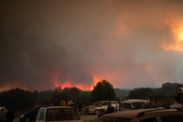 Forest Fires In La Adrada Avila, Spain A forest fire burns in La Adrada, Avila province, Spain, on an July 26, 2026. The Tietar Valley area and the surroundings of La Adrada (Avila) are affected by a joint forest fire crisis between the province of Avila and the Sierra Oeste region of Madrid. La Adrada - Avila MADRID Spain  Copyright: xDavidxCanalesx originalFilename: canalescarvajal-forestfi260725_npg7L.jpg