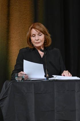 Lesung aus Loriots Szenen einer Ehe mit Senta Berger und Friedrich von Thun, im Toscana Congress in Gmunden, im Rahmen der Salzkammergut Festwochen Gmunden, fotografiert am 26.07.26. Das Bild zeigt die Schauspielerin Sents Berger 2026 - Lesung aus Loriots Szenen einer Ehe mit Senta Berger und Friedrich von Thun, im Toscana Congress in Gmunden, im Rahmen der Salzkammergut Festwochen Gmunden, am 26.07.26 *** Reading from Loriot’s *Scenes from a Marriage* with Senta Berger and Friedrich von Thun, at the Toscana Congress in Gmunden, as part of the Salzkammergut Festival in Gmunden, photographed on July 26, 2026. The photo shows actress Senta Berger in 2026. Reading from Loriot’s *Scenes from a Marriage* with Senta Berger and Friedrich von