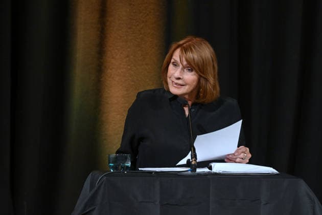 Lesung aus Loriots Szenen einer Ehe mit Senta Berger und Friedrich von Thun, im Toscana Congress in Gmunden, im Rahmen der Salzkammergut Festwochen Gmunden, fotografiert am 26.07.26. Das Bild zeigt die Schauspielerin Sents Berger 2026 - Lesung aus Loriots Szenen einer Ehe mit Senta Berger und Friedrich von Thun, im Toscana Congress in Gmunden, im Rahmen der Salzkammergut Festwochen Gmunden, am 26.07.26 *** Reading from Loriot’s *Scenes from a Marriage* with Senta Berger and Friedrich von Thun, at the Toscana Congress in Gmunden, as part of the Salzkammergut Festival Weeks in Gmunden, photographed on July 26, 2026. The photo shows actress Senta Berger in 2026. Reading from Loriot’s *Scenes from a Marriage* with Senta Berger and Friedric