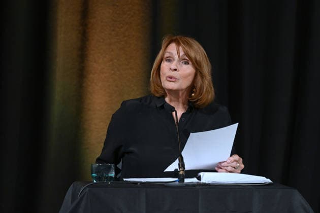 Lesung aus Loriots Szenen einer Ehe mit Senta Berger und Friedrich von Thun, im Toscana Congress in Gmunden, im Rahmen der Salzkammergut Festwochen Gmunden, fotografiert am 26.07.26. Das Bild zeigt die Schauspielerin Sents Berger 2026 - Lesung aus Loriots Szenen einer Ehe mit Senta Berger und Friedrich von Thun, im Toscana Congress in Gmunden, im Rahmen der Salzkammergut Festwochen Gmunden, am 26.07.26 *** Reading from Loriot’s *Scenes from a Marriage* with Senta Berger and Friedrich von Thun, at the Toscana Congress in Gmunden, as part of the Salzkammergut Festival Weeks in Gmunden, photographed on July 26, 2026. The photo shows actress Senta Berger in 2026. Reading from Loriot’s *Scenes from a Marriage* with Senta Berger and Friedric