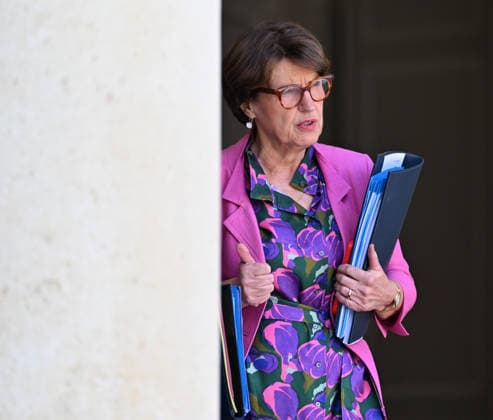 French government weekly cabinet meeting at Elysee Palace in Paris PARIS, FRANCE - JULY 27: French Agriculture Minister Annie Genevard leaves after a weekly cabinet meeting at the Elysee Palace in Paris, France on July 27, 2026. Mustafa Yalcin Anadolu Paris France. Editorial use only. Please get in touch for any other usage.  Copyright: x2026xAnadoluxMustafaxYalcinx