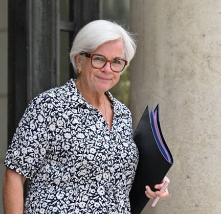 French government weekly cabinet meeting at Elysee Palace in Paris PARIS, FRANCE - JULY 27: French Defense Minister Catherine Vautrin leaves after a weekly cabinet meeting at the Elysee Palace in Paris, France on July 27, 2026. Mustafa Yalcin Anadolu Paris France. Editorial use only. Please get in touch for any other usage.  Copyright: x2026xAnadoluxMustafaxYalcinx
