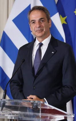 Kyriakos MITSOTAKIS trifft Christian Stocker Salzburg, Sacherm 27. 07. 2026 Kyriakos MITSOTAKIS *** Kyriakos MITSOTAKIS meets Christian Stocker in Salzburg, Sacherm, July 27, 2026 Kyriakos MITSOTAKIS 