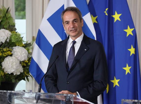 Kyriakos MITSOTAKIS trifft Christian Stocker Salzburg, Sacherm 27. 07. 2026 Kyriakos MITSOTAKIS *** Kyriakos MITSOTAKIS meets Christian Stocker in Salzburg, Sacherm, July 27, 2026 Kyriakos MITSOTAKIS 