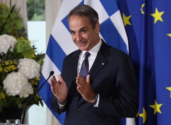 Kyriakos MITSOTAKIS trifft Christian Stocker Salzburg, Sacherm 27. 07. 2026 Kyriakos MITSOTAKIS *** Kyriakos MITSOTAKIS meets Christian Stocker in Salzburg, Sacherm, July 27, 2026 Kyriakos MITSOTAKIS 