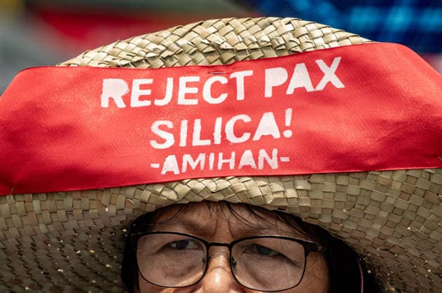 July 27, 2026, Quezon, Metro Manila, Philippines: Numbering in the thousands, multi-sectoral groups marched along Commonwealth Avenue for the Ã¢â‚¬ËœPeopleÃ¢â‚¬â ¢s SONAÃ¢â‚¬â ¢, coinciding with the 5th State of the Nation Address of Pres. Ferdinand Marcos Jr., July 27. Protesters called for greater accountability amidst government impunity, and the rejection of imperialist control of the United States over the Philippines in face of projects such as the Pax Silica Initiative which threatens to intensify issues of displacement and large-scale mining in the country. Quezon Philippines - ZUMAs383 20260727_zip_s383_011 Copyright: xNathanielxSorianox