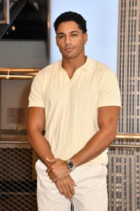 NEW YORK, NY - JULY 27: Michael Evans Behling at the Empire State Building to Celebrate the Final Season of ˜All American™ on the CW on July 27, 2026 in New York City. Copyright: xmpi099 MediaPunchx