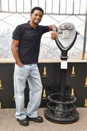 NEW YORK, NY - JULY 27: Nathaniel Logan McIntyre at the Empire State Building to Celebrate the Final Season of ˜All American™ on the CW on July 27, 2026 in New York City. Copyright: xmpi099 MediaPunchx