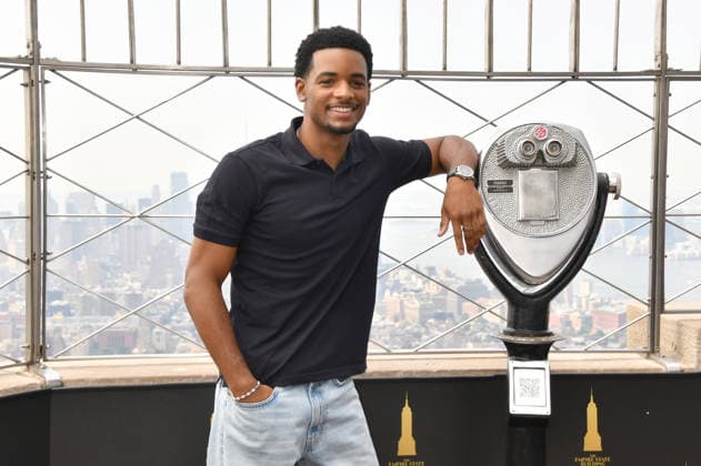NEW YORK, NY - JULY 27: Nathaniel Logan McIntyre at the Empire State Building to Celebrate the Final Season of ˜All American™ on the CW on July 27, 2026 in New York City. Copyright: xmpi099 MediaPunchx