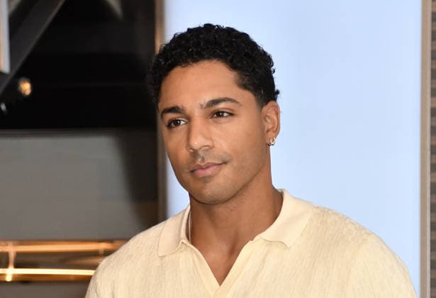 NEW YORK, NY - JULY 27: Michael Evans Behling at the Empire State Building to Celebrate the Final Season of ˜All American™ on the CW on July 27, 2026 in New York City. Copyright: xmpi099 MediaPunchx
