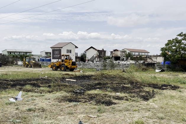 RUSSIA, ZAPOROZHYE REGION - JULY 27, 2026: Damage from a Ukrainian drone strike on Kirillovka. Video grab. Best quality available Russia  - ZUMAt113 20260727_zaa_t113_532 Copyright: xZaporozhyexRegionxGovernorxPressx