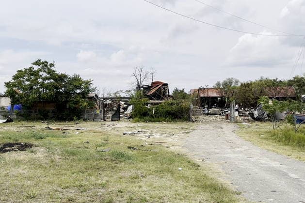 RUSSIA, ZAPOROZHYE REGION - JULY 27, 2026: Damage from a Ukrainian drone strike on Kirillovka. Video grab. Best quality available Russia  - ZUMAt113 20260727_zaa_t113_533 Copyright: xZaporozhyexRegionxGovernorxPressx