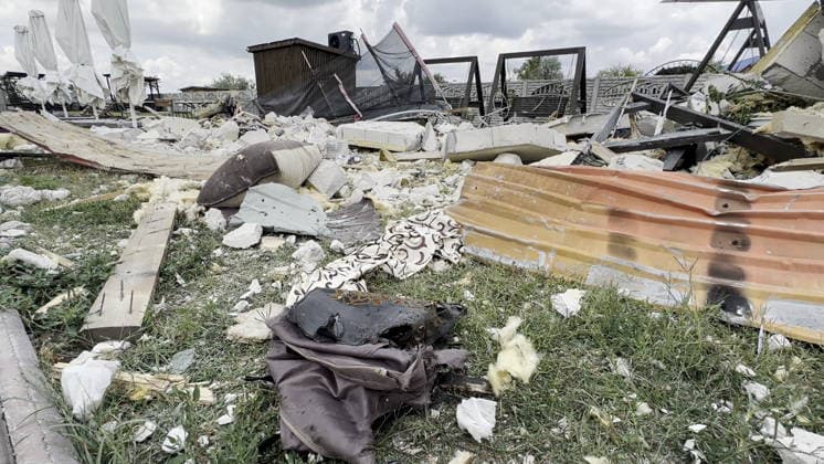 RUSSIA, ZAPOROZHYE REGION - JULY 27, 2026: Damage from a Ukrainian drone strike on Kirilovka. Video grab. Best quality available Russia  - ZUMAt113 20260727_zaa_t113_534 Copyright: xZaporozhyexRegionxGovernorxPressx