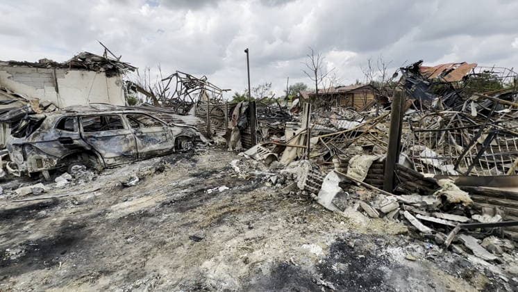 RUSSIA, ZAPOROZHYE REGION - JULY 27, 2026: Damage from a Ukrainian drone strike on Kirilovka. Video grab. Best quality available Russia  - ZUMAt113 20260727_zaa_t113_536 Copyright: xZaporozhyexRegionxGovernorxPressx