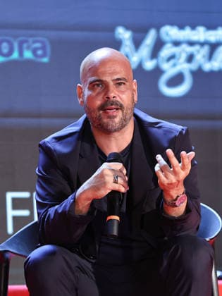 IPA87054133 - Soverato (CZ), 23rd edition of the Magna Graecia Film Festival — Third night. Pictured: Marco D Amore  Copyright: xMarcoxProvvisionatox xMarcoxProvvisionatox 87054133