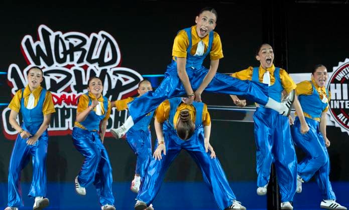 July 27,, 2026 - Phoenix, Arizona, USA - Rookies from Israel competes in the Junior Division (age 12 and under) at Hip Hop International s 25th Annual World Hip Hop Dance Championships. Dancers from more than 55 countries are competing this year for prizes and world-wide street dance bragging rights. Phoenix USA  - ZUMAce6_ 20260727_zaf_ce6_001 Copyright: xBrianxCahnx