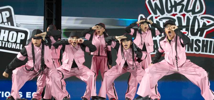 July 27,, 2026 - Phoenix, Arizona, USA - Revolutions EC from Panama competes in the Junior Division (age 12 and under) at Hip Hop International s 25th Annual World Hip Hop Dance Championships. Dancers from more than 55 countries are competing this year for prizes and world-wide street dance bragging rights. Phoenix USA  - ZUMAce6_ 20260727_zaf_ce6_010 Copyright: xBrianxCahnx