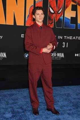 LOS ANGELES, CA - JULY 27: Tom Holland at the Los Angeles premiere of Columbia Pictures Spider-Man: Brand New Day At Dolby Theatre on July 27, 2026 in Los Angeles, California. Copyright: xJeffreyxMayerx