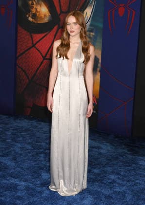 LOS ANGELES, CA - JULY 27: Sadie Sink at the Los Angeles premiere of Columbia Pictures Spider-Man: Brand New Day At Dolby Theatre on July 27, 2026 in Los Angeles, California. Copyright: xJeffreyxMayerx