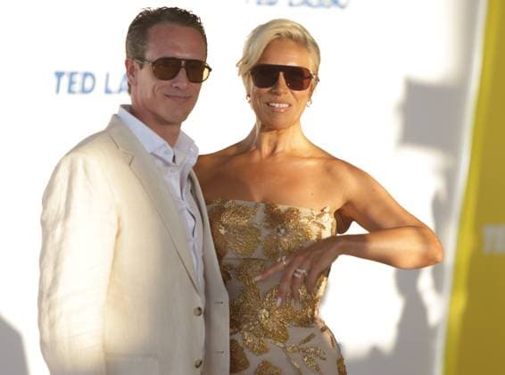 LOS ANGELES, CALIFORNIA - JULY 27: Nick Beresford-Cleary and Hannah Waddingham at the premiere of Apple TV s Ted Lasso Season 4 at the Academy Museum of Motion Pictures on July 27, 2026 in Los Angeles California Credit: AdMedia USA  - ZUMAa123 20260728_zaa_a123_001 Copyright: xCraigxHattorix