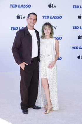 LOS ANGELES, CALIFORNIA - JULY 27: Tyler Posey and Phem at the premiere of Apple TV s Ted Lasso Season 4 at the Academy Museum of Motion Pictures on July 27, 2026 in Los Angeles California Credit: AdMedia USA  - ZUMAa123 20260728_zaa_a123_023 Copyright: xCraigxHattorix