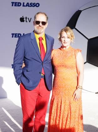 LOS ANGELES, CALIFORNIA - JULY 27: Brendan Hunt and Shannon Nelson at the premiere of Apple TV s Ted Lasso Season 4 at the Academy Museum of Motion Pictures on July 27, 2026 in Los Angeles California Credit: AdMedia USA  - ZUMAa123 20260728_zaa_a123_031 Copyright: xCraigxHattorix