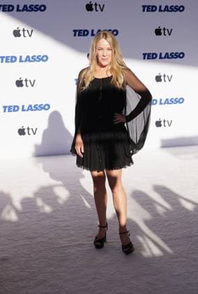 LOS ANGELES, CALIFORNIA - JULY 27:Andrea Anders at the premiere of Apple TV s Ted Lasso Season 4 at the Academy Museum of Motion Pictures on July 27, 2026 in Los Angeles California Credit: AdMedia USA  - ZUMAa123 20260728_zaa_a123_043 Copyright: xCraigxHattorix
