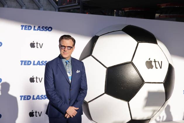 LOS ANGELES, CALIFORNIA - JULY 27: Jason Sudeikis at the premiere of Apple TV s Ted Lasso Season 4 at the Academy Museum of Motion Pictures on July 27, 2026 in Los Angeles California Credit: AdMedia USA  - ZUMAa123 20260728_zaa_a123_055 Copyright: xCraigxHattorix
