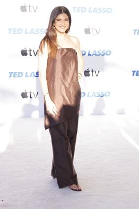LOS ANGELES, CALIFORNIA - JULY 27: Liza Katzer at the premiere of Apple TV s Ted Lasso Season 4 at the Academy Museum of Motion Pictures on July 27, 2026 in Los Angeles California Credit: AdMedia USA  - ZUMAa123 20260728_zaa_a123_058 Copyright: xCraigxHattorix
