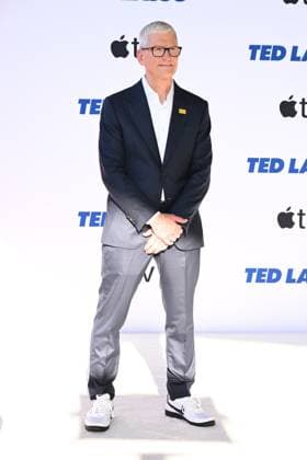 Tim Cook at arrivals for TED LASSO Season 4 Premiere, Academy Museum of Motion Pictures, Los Angeles, CA, July 27, 2026. Photo By: Michael Mattes Everett Collection TED LASSO Season 4 Premiere PUBLICATIONXNOTxINxCANxCHNxFRAxITAxJPNxNORxPOLxRUSxESPxUKxUSA