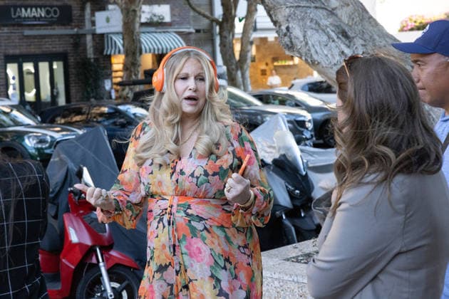 JENNIFER COOLIDGE, Jennifer Coolidge in Bondi for a stunt in Sydney, Tuesday, July 28, 2026. ( NO ARCHIVING SYDNEY NEW SOUTH WALES AUSTRALIA  Copyright: xNADIRxKINANIx 20260728130001469600