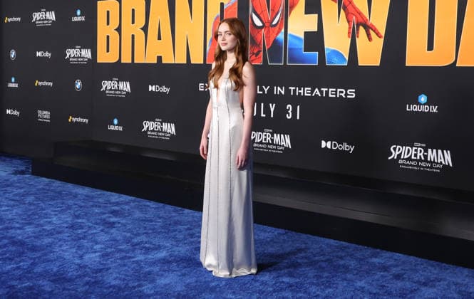 Arrivals for Spider-Man Brand New Day Los Angeles premiere at Dolby Theatre Featuring: Sadie Sink Where: Los Angeles, California, United States When: 27 Jul 2026 Credit: Faye s Vision Cover Images EDITORIAL USE ONLY. NOT FOR USE BY NEWSPAPERS BASED IN THE UK. Copyright: xx coverimg55881327