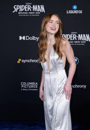 Spider-Man Brand New Day Premiere - Los Angeles, USA LOS ANGELES, USA. July 27, 2026: Sadie Sink at the premiere for Spider-Man: Brand New Day at the Dolby Theatre. Los Angeles CA USA  Copyright: xPaulxSmith Featureflashx