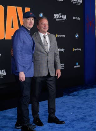 Spider-Man Brand New Day Premiere - Los Angeles, USA LOS ANGELES, USA. July 27, 2026: Kevin Feige & Louis D Esposito at the premiere for Spider-Man: Brand New Day at the Dolby Theatre. Los Angeles CA USA  Copyright: xPaulxSmith Featureflashx
