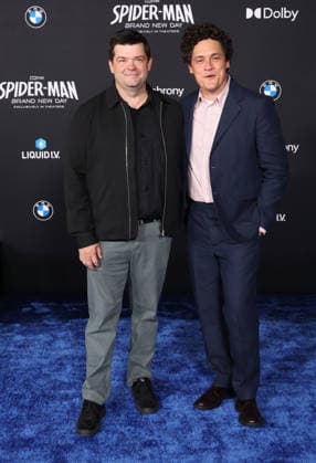Arrivals for Spider-Man: Brand New Day Los Angeles premiere at Dolby Theatre Featuring: Chris Miller, Phil Lord Where: Los Angeles, California, United States When: 27 Jul 2026 Credit: Faye s Vision Cover Images EDITORIAL USE ONLY. NOT FOR USE BY NEWSPAPERS BASED IN THE UK. Copyright: xx coverimg55881526