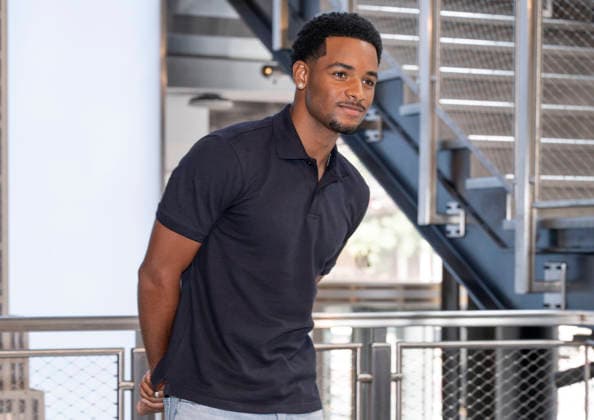 July 27, 2026, New York, New York, USA: NATHANIEL LOGAN MCINTYRE visits the Empire State Building in New York to celebrate the eighth and final season of All American on the CW. 28 July 2026 New York USA  - ZUMAa265 20260727_zep_a265_030 Copyright: xEricxAcquayex