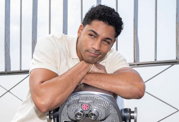 July 27, 2026, New York, New York, USA: MICHAEL EVANS BEHLING visits the Empire State Building in New York to celebrate the eighth and final season of All American on the CW. 28 July 2026 New York USA  - ZUMAa265 20260727_zep_a265_070 Copyright: xEricxAcquayex