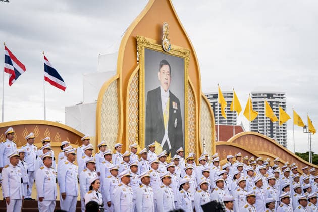 Thailand marks King Maha Vajiralongkorn s 74th birthday with ceremony in Bangkok BANGKOK, THAILAND - JULY 28: Thai officials attend a ceremony marking the 74th birthday of Thailand s King Maha Vajiralongkorn (Rama X) at Sanam Luang in Bangkok, Thailand, on July 28, 2026. Matt Hunt Anadolu Bangkok Thailand. Editorial use only. Please get in touch for any other usage.  Copyright: x2026xAnadoluxMattxHuntx
