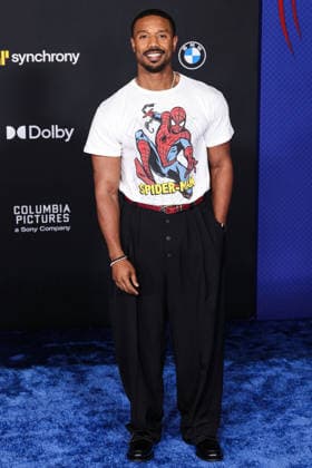 Los Angeles Premiere Of Columbia Pictures Spider-Man: Brand New Day HOLLYWOOD, LOS ANGELES, CALIFORNIA, USA - JULY 27: Michael B. Jordan arrives at the Los Angeles Premiere Of Columbia Pictures Spider-Man: Brand New Day held at the Dolby Theatre at Ovation Hollywood on July 27, 2026 in Hollywood, Los Angeles, California, United States. Hollywood Dolby Theatre at Ovation Hollywood California United States Copyright: xXavierxCollin ImagexPressxAgencyx