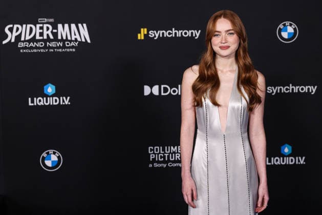 Los Angeles Premiere Of Columbia Pictures Spider-Man: Brand New Day HOLLYWOOD, LOS ANGELES, CALIFORNIA, USA - JULY 27: Sadie Sink wearing custom Prada and a Fred Leighton ring, styled by Molly Dickson arrives at the Los Angeles Premiere Of Columbia Pictures Spider-Man: Brand New Day held at the Dolby Theatre at Ovation Hollywood on July 27, 2026 in Hollywood, Los Angeles, California, United States. Hollywood Dolby Theatre at Ovation Hollywood California United States Copyright: xXavierxCollin ImagexPressxAgencyx